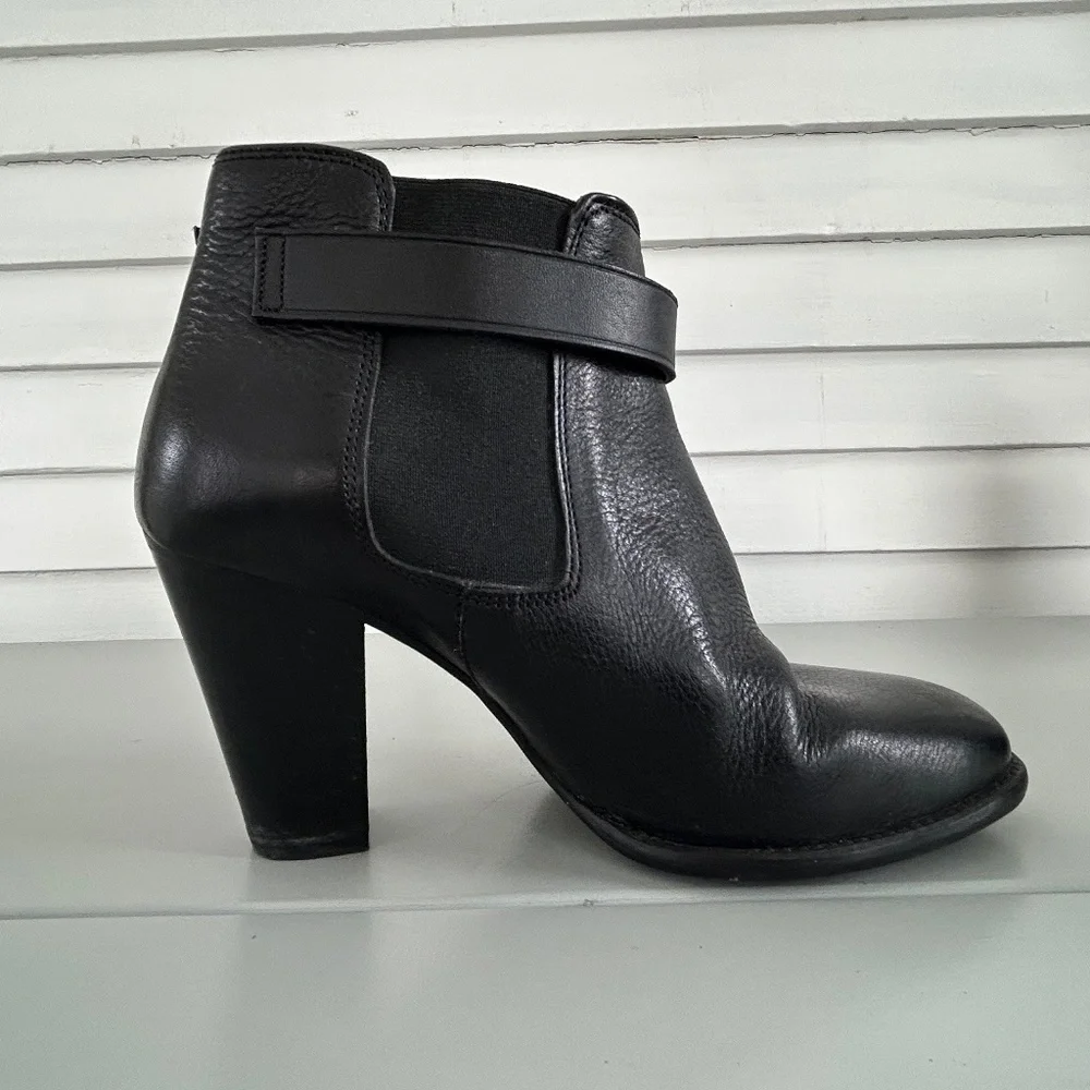 Madewell Lonnie Black Ankle Boots 3.5